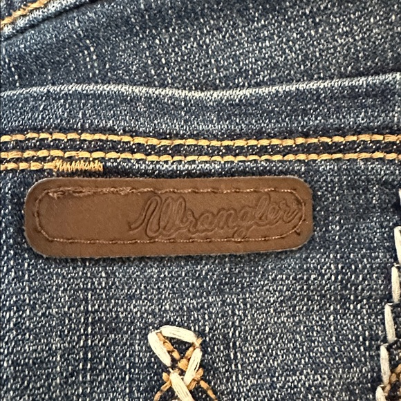 Wrangler Girls Bootcut Blue Jeans - Picture 2 of 5